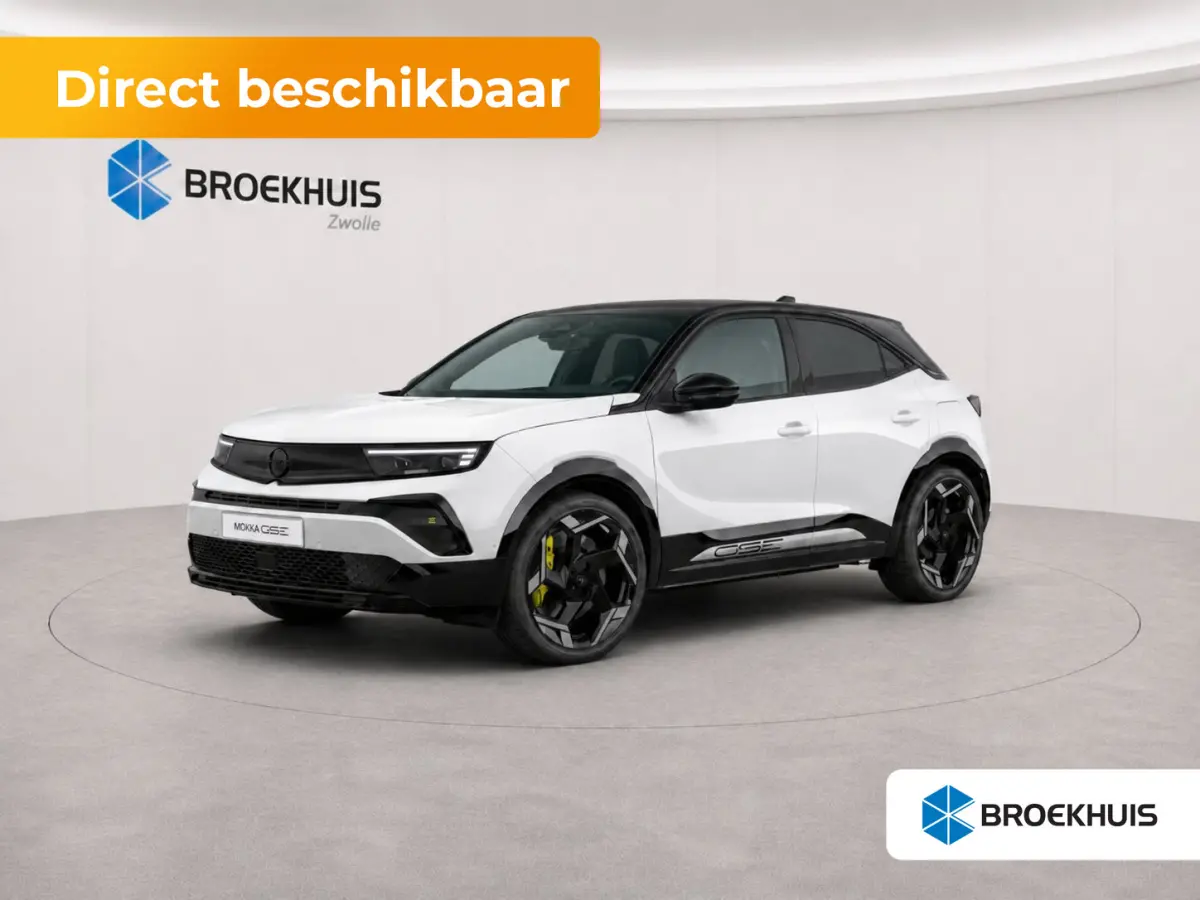 Mokka-e GSE - | Achteruitrijcamera | Achteruitrijcamera | Alcantara bekleding in Jet Black