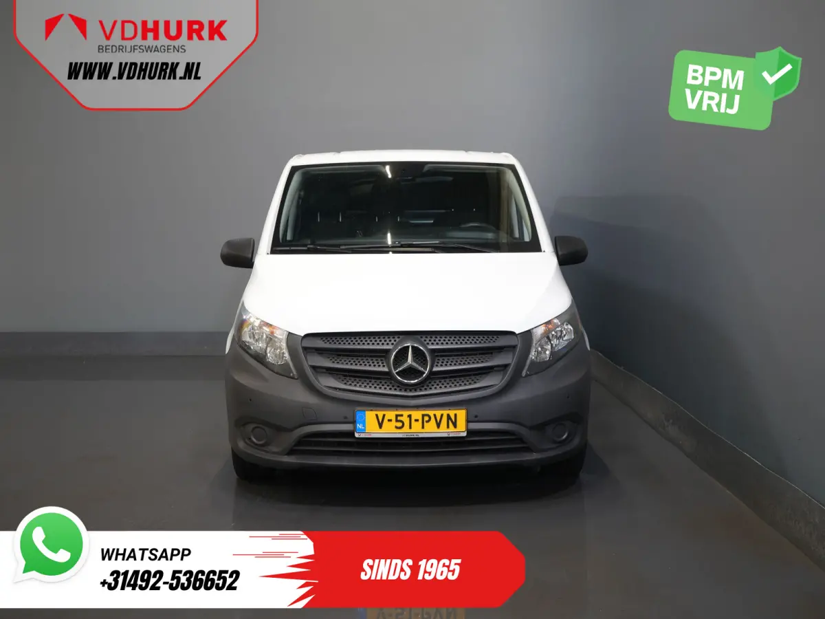 116 CDI Aut. L3 Carplay/ Cruise/ Airco/ Camera/ PDC