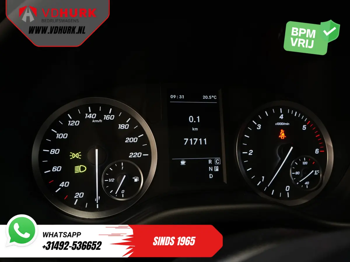 116 CDI Aut. L3 Carplay/ Cruise/ Airco/ Camera/ PDC