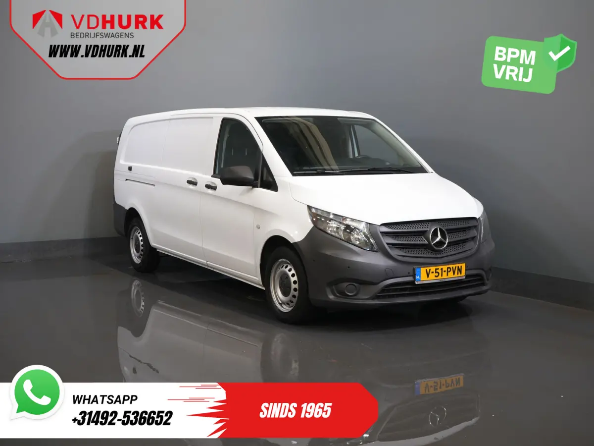 116 CDI Aut. L3 Carplay/ Cruise/ Airco/ Camera/ PDC