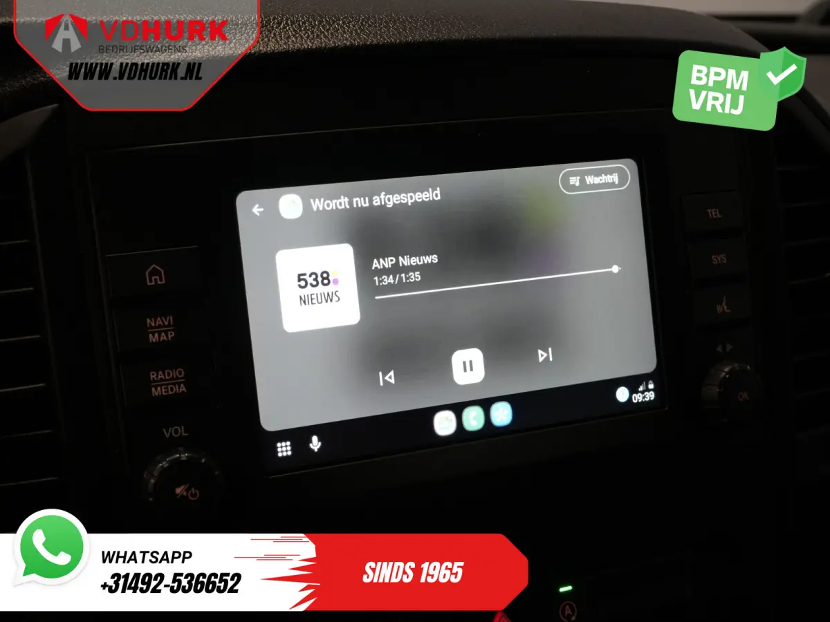 116 CDI Aut. L3 Carplay/ Cruise/ Airco/ Camera/ PDC
