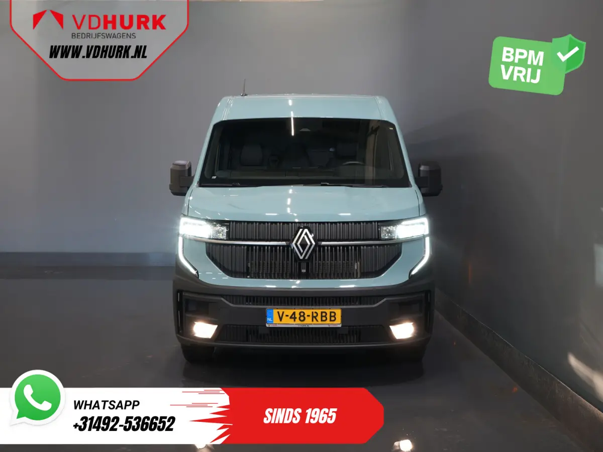 2.0 dCi 150 pk L3H2 Carplay/ LED/ 270Gr.Deuren/ 2.5t Trekverm./ Camera/ Cruise/ PDC/ Airco