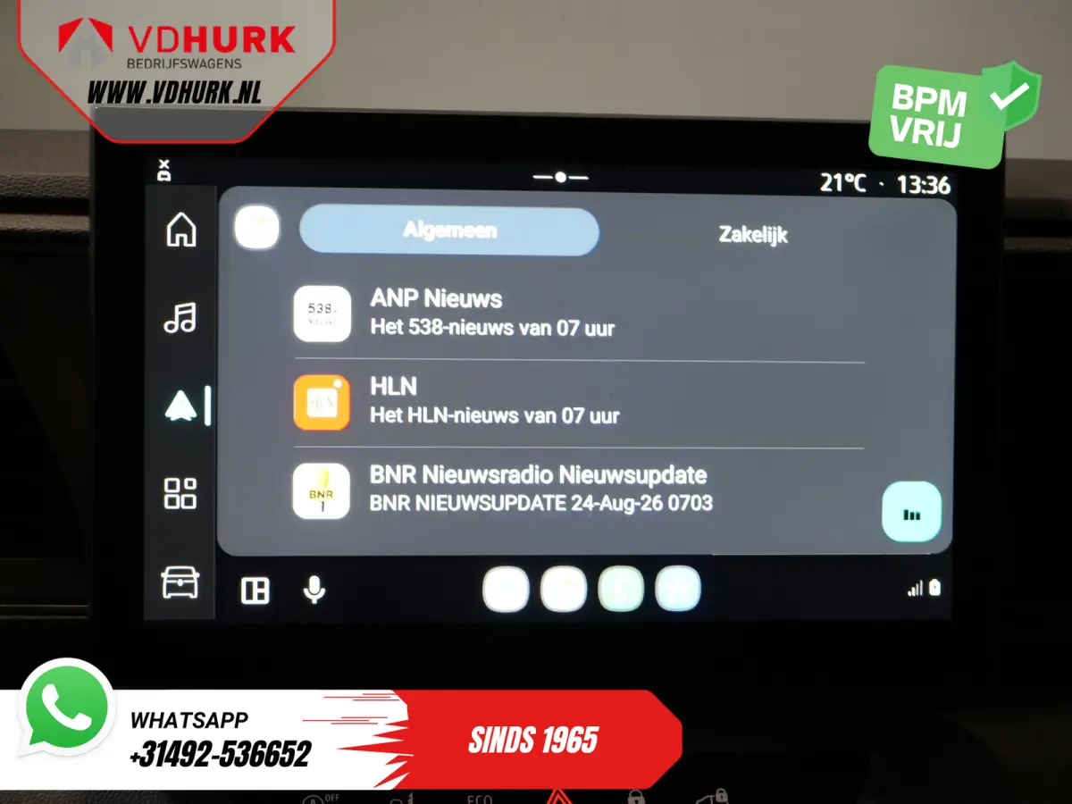 2.0 dCi 150 pk L3H2 270Gr.Deuren/ LED/ Carplay/ Camera/ 2.5t Trekverm./ Cruise/ PDC/ Airco