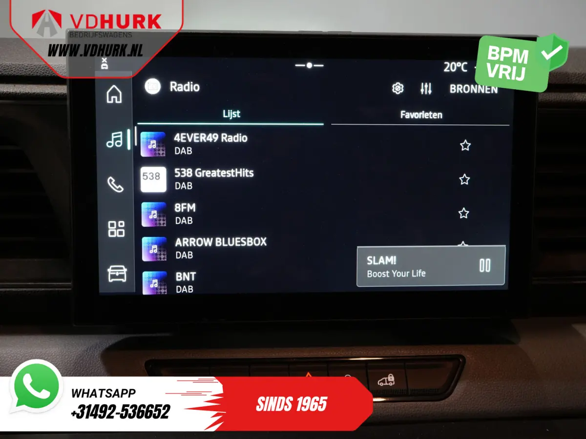 2.0 dCi 150 pk L3H2 270Gr.Deuren/ LED/ Carplay/ Camera/ 2.5t Trekverm./ Cruise/ PDC/ Airco