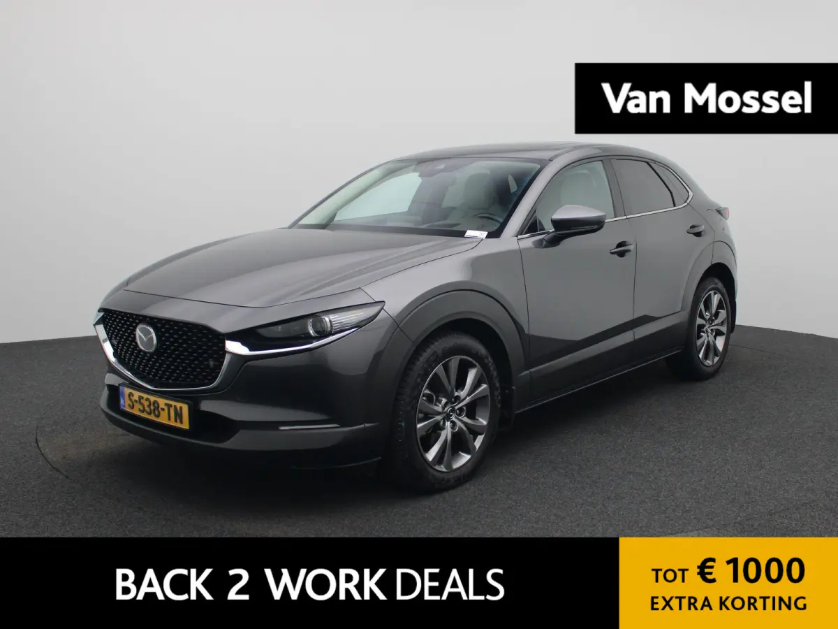 2.0 e-SkyActiv-X M Hybrid Luxury | Automaat | schuif-/kanteldak | Bose-audiosysteem | Leder | Trekhaak | Memory seats | DAB | Head up display | camera | Stoel- Stuurverwarming | Elektrische 