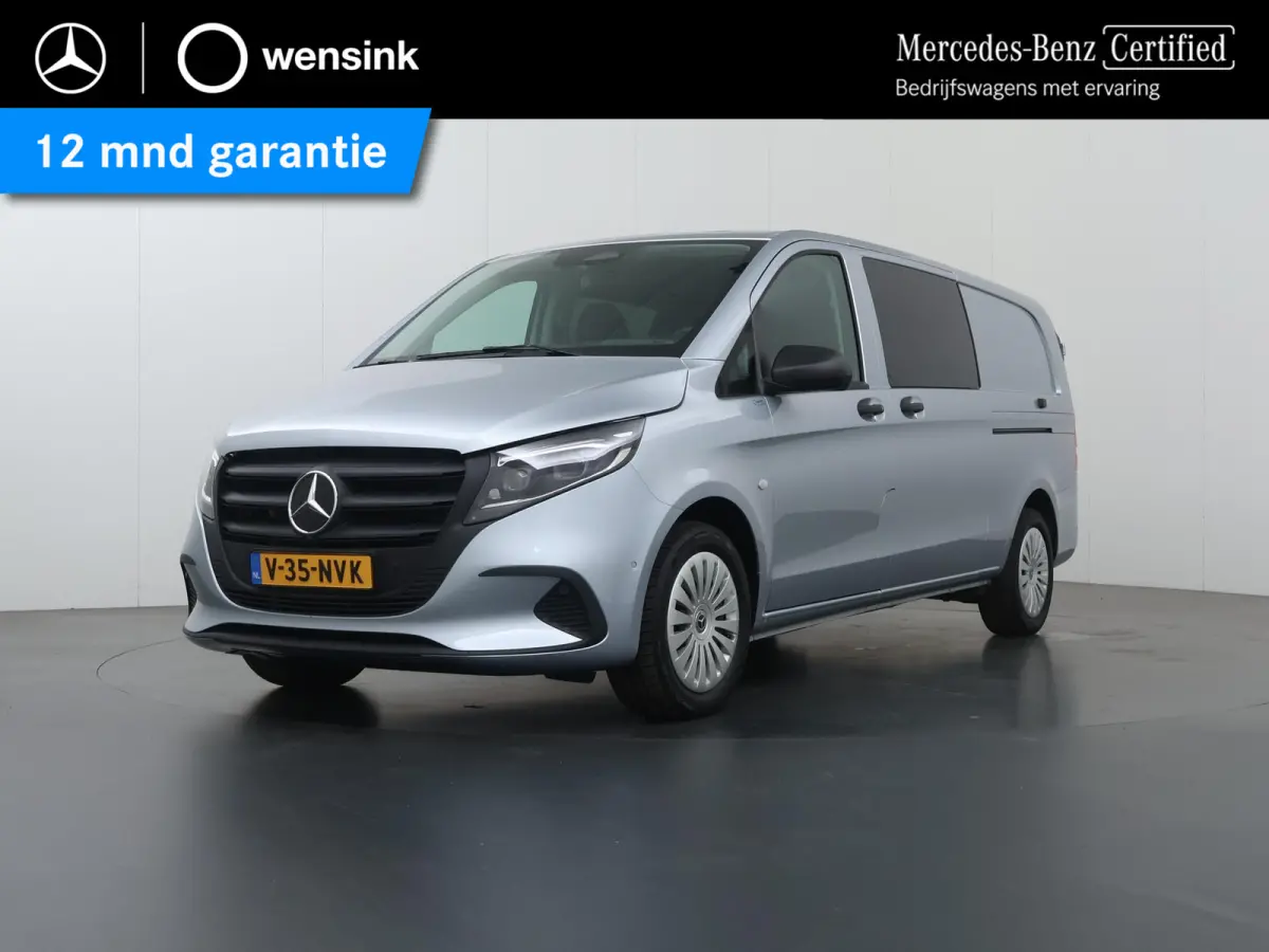 116 CDI | Aut. | XL L3 | Select | Dubbele Cabine | 6-zits | LED Koplampen | Schuifdeur L+R | Navigatie | Parkeercamera | Cruise Control | Trekhaak 2500g | Certified