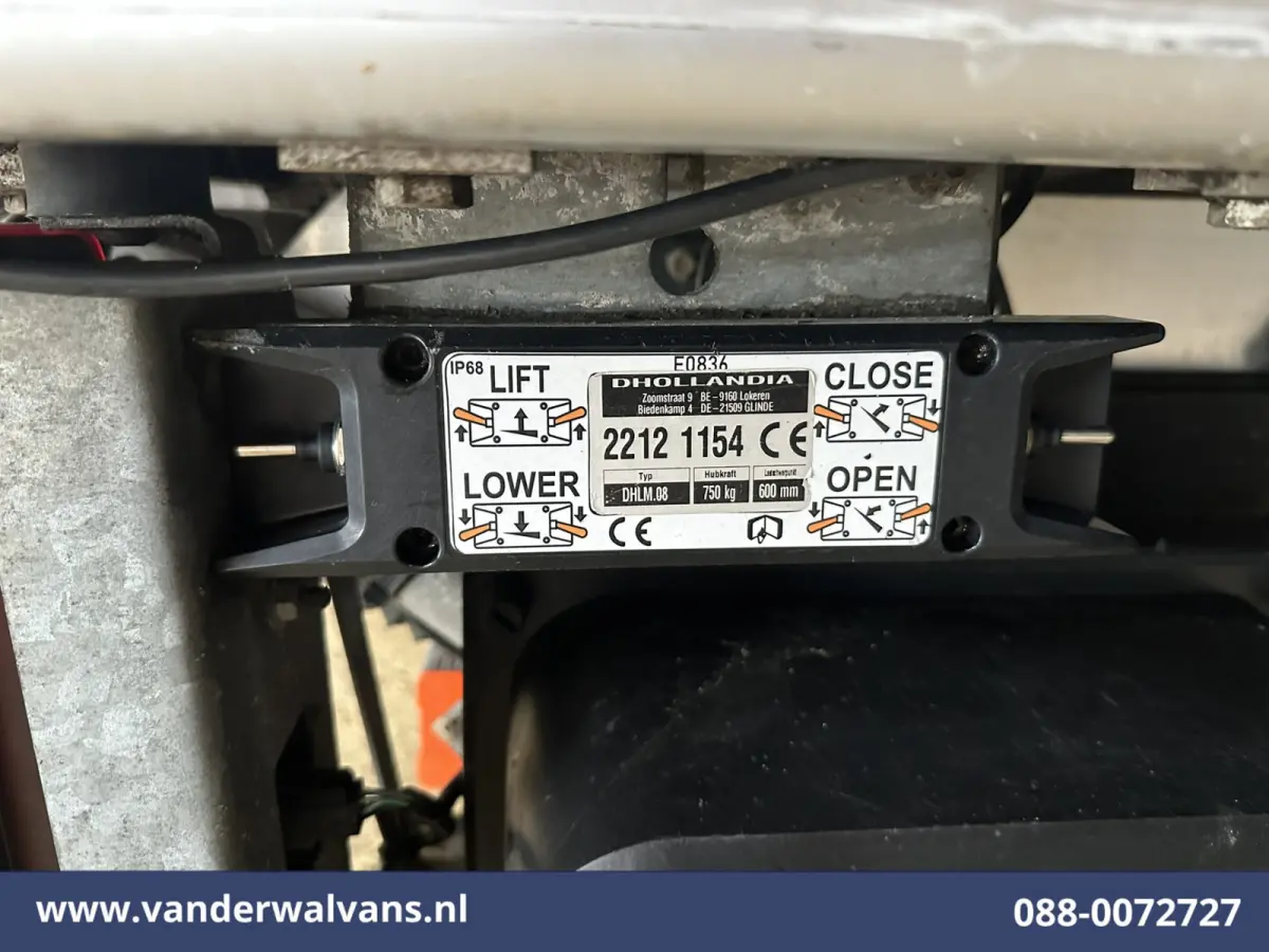 2.0 TDCI 161pk Bakwagen XL Lengte 523cm!! 22m3 KUUB Laadklep Euro6 Airco | Cruisecontrol | Verwarmde Voorruit Bijrijdersbank, 910kg laadvermogen