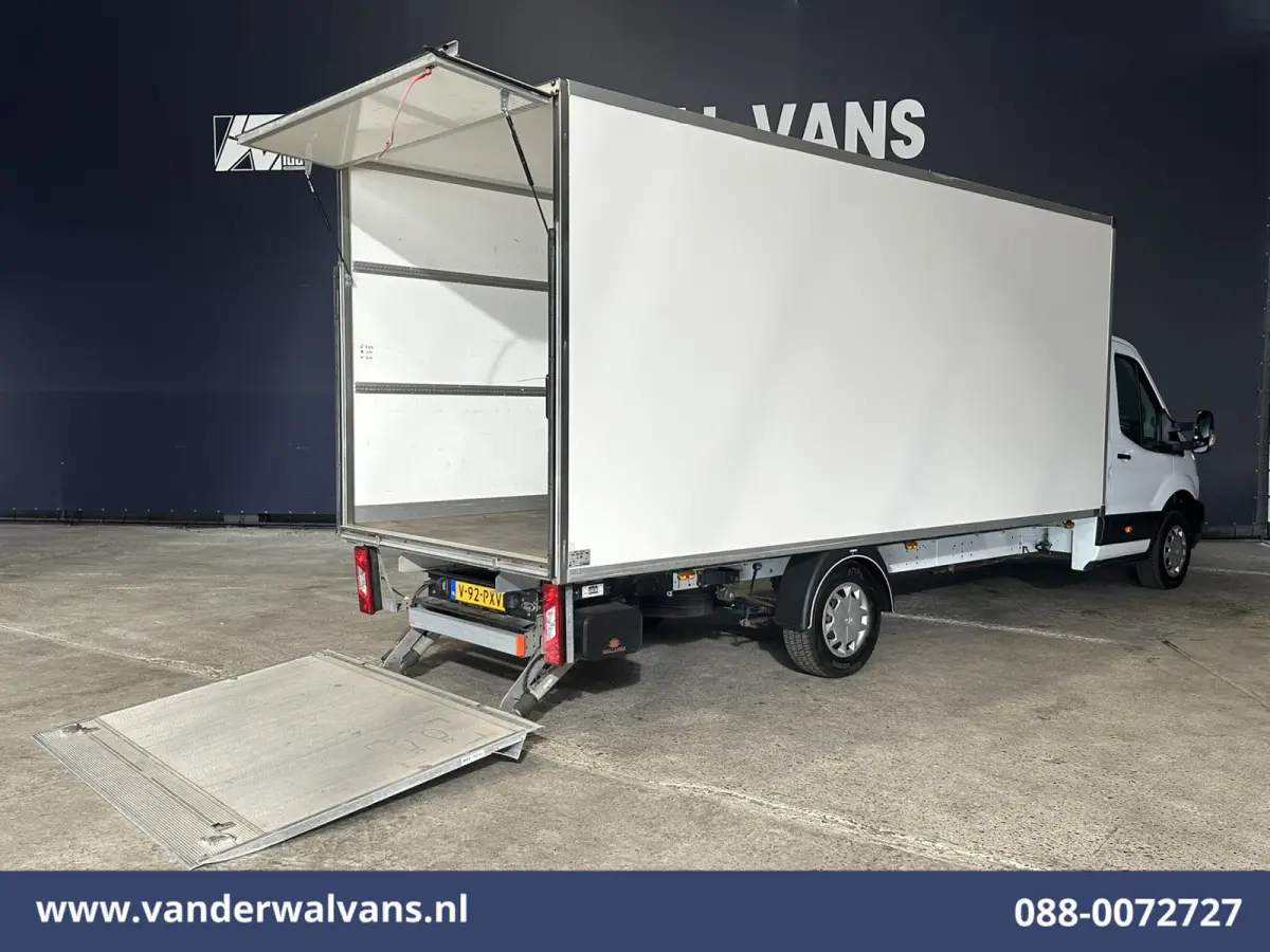 2.0 TDCI 161pk Bakwagen XL Lengte 523cm!! 22m3 KUUB Laadklep Euro6 Airco | Cruisecontrol | Verwarmde Voorruit Bijrijdersbank, 910kg laadvermogen