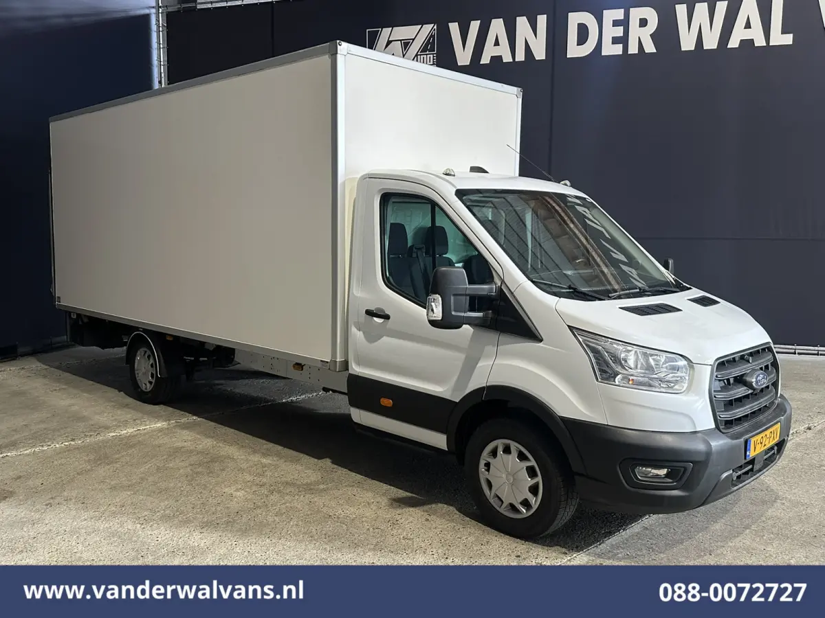 2.0 TDCI 161pk Bakwagen XL Lengte 523cm!! 22m3 KUUB Laadklep Euro6 Airco | Cruisecontrol | Verwarmde Voorruit Bijrijdersbank, 910kg laadvermogen