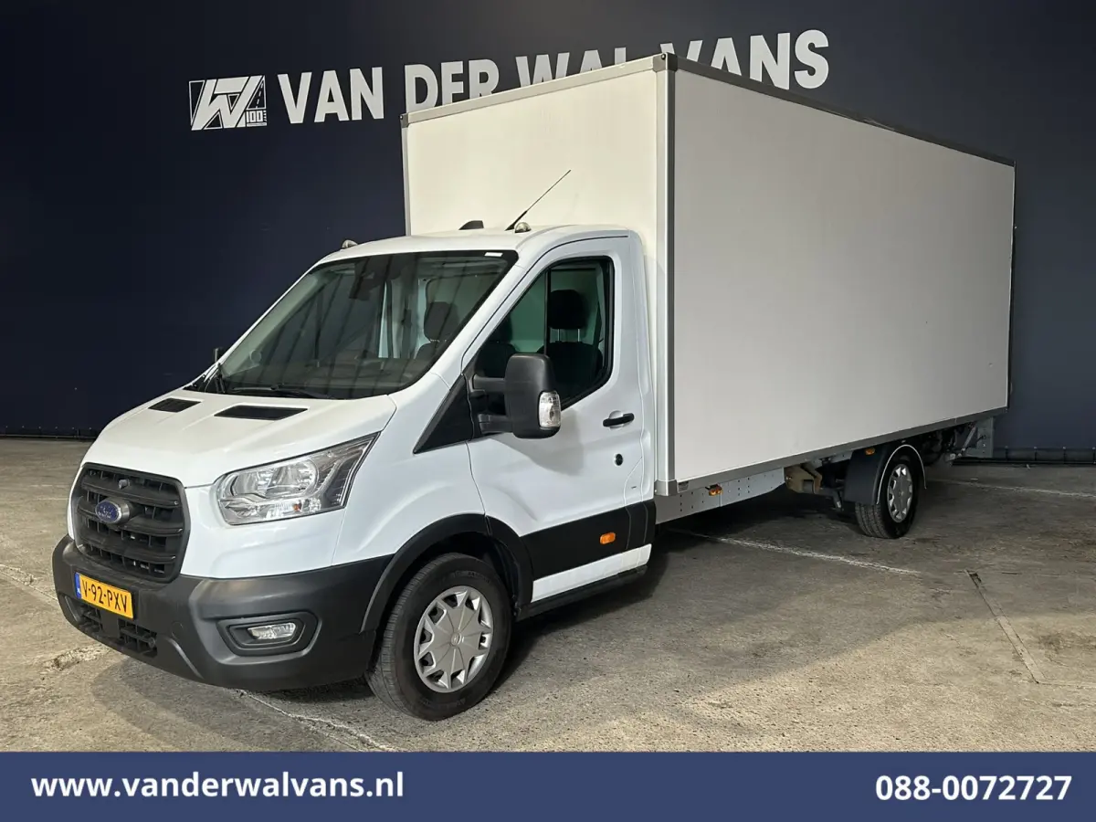 2.0 TDCI 161pk Bakwagen XL Lengte 523cm!! 22m3 KUUB Laadklep Euro6 Airco | Cruisecontrol | Verwarmde Voorruit Bijrijdersbank, 910kg laadvermogen