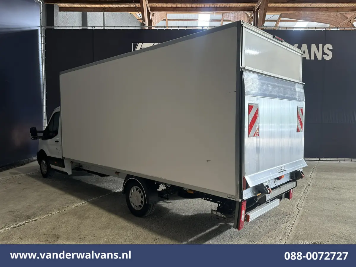 2.0 TDCI 161pk Bakwagen XL Lengte 523cm!! 22m3 KUUB Laadklep Euro6 Airco | Cruisecontrol | Verwarmde Voorruit Bijrijdersbank, 910kg laadvermogen