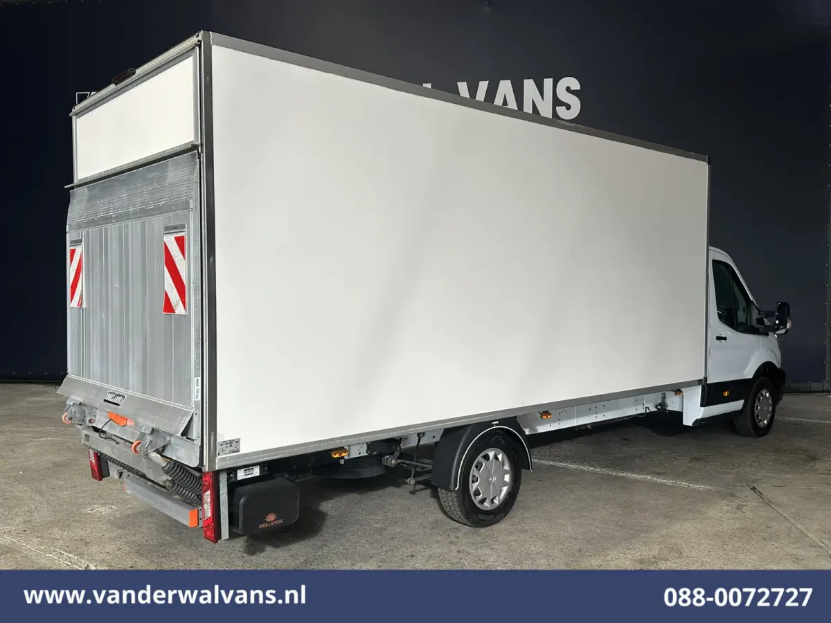 2.0 TDCI 161pk Bakwagen XL Lengte 523cm!! 22m3 KUUB Laadklep Euro6 Airco | Cruisecontrol | Verwarmde Voorruit Bijrijdersbank, 910kg laadvermogen