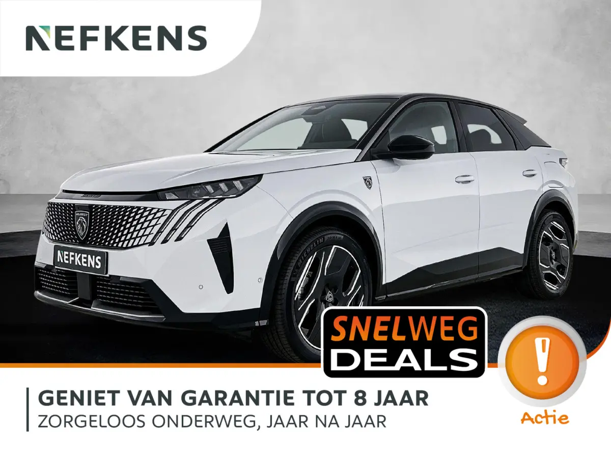 230pk GT Long Range 97 kWh Automaat | Accu 100% | Navigatie | Schuif/Kantel Dak | Elektrische Stoelen | Camera Voor + Achter | Warmtepomp |  HiFi Focal |