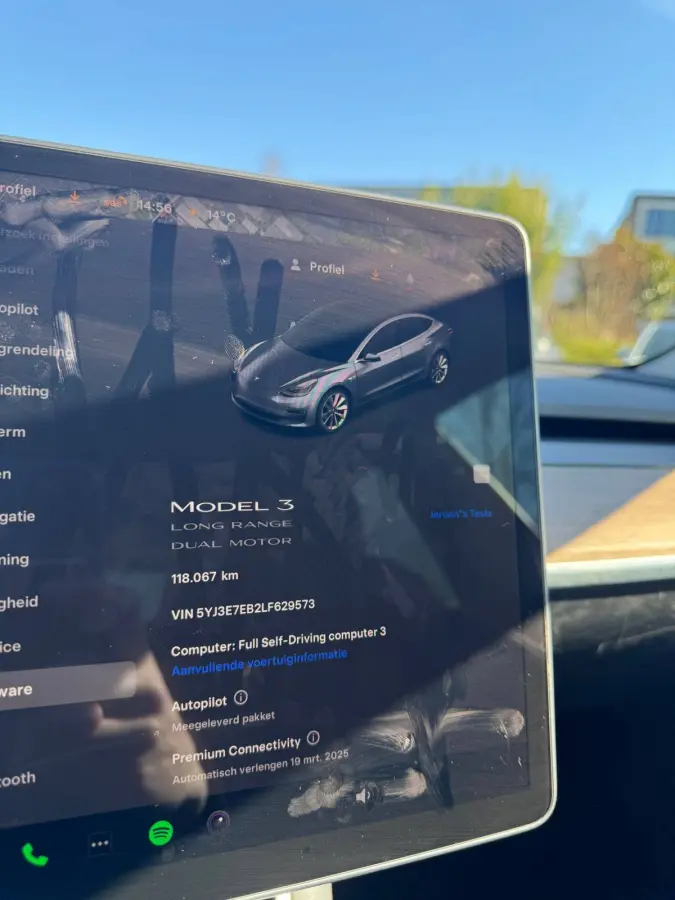 Long Range AWD 75 kWh Draagarmen + HV Accu vervangen Top Staat Trekhaak Autopilot FSD Comp Camera Leder Pano