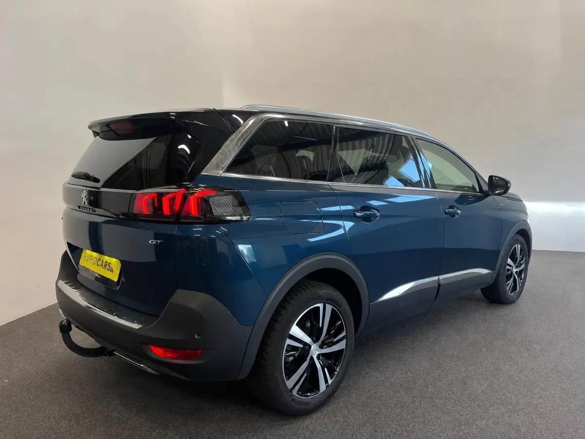 1.2 PureTech GT 7 persoons Panoramdak Trekhaak Navigatie Apple Carplay Android Auto Camera Parkeersensoren Adaptive Cruise Control Memory stoelen Stoelverwarming Elektrische achterklep Full 