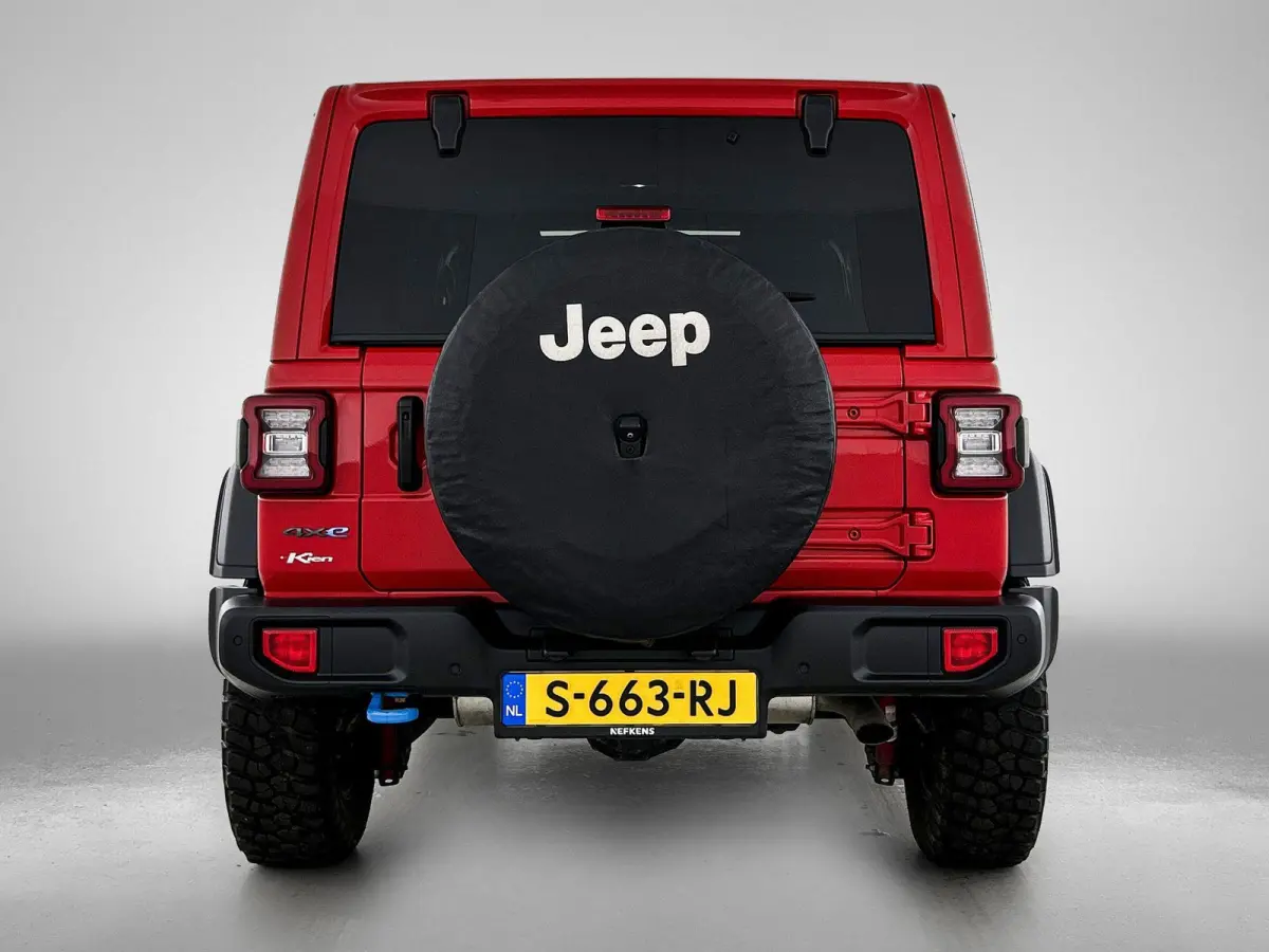 4xe 380pk Rubicon Automaat | Soft-Top | Winterpakket | Camera Voor + Achter | Navigatie | Adaptieve Cruise Control | 17"LMV | Full-LED |