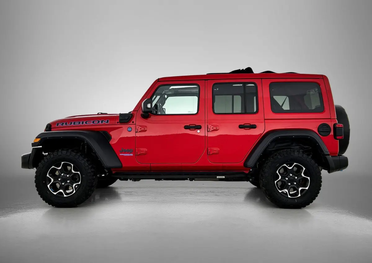 4xe 380pk Rubicon Automaat | Soft-Top | Winterpakket | Camera Voor + Achter | Navigatie | Adaptieve Cruise Control | 17"LMV | Full-LED |