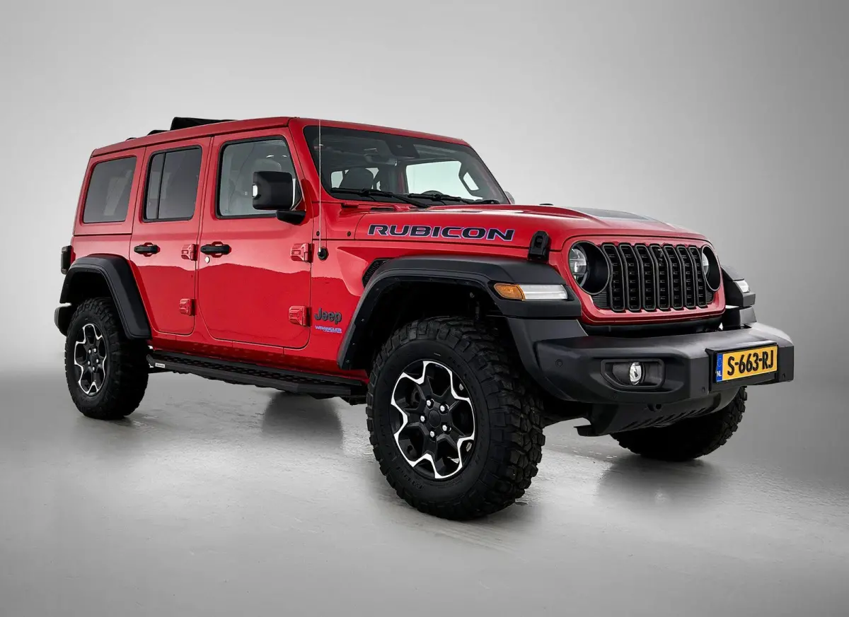 4xe 380pk Rubicon Automaat | Soft-Top | Winterpakket | Camera Voor + Achter | Navigatie | Adaptieve Cruise Control | 17"LMV | Full-LED |