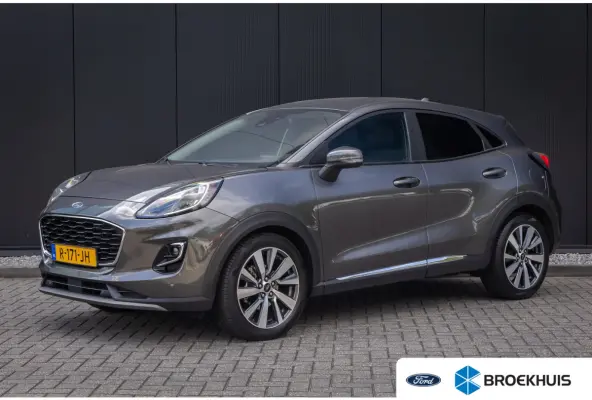 1.0 EcoBoost Titanium X | Half leder | LED verlichting | Privacy-glass | Apple carplay / Android auto | Parkeercamera