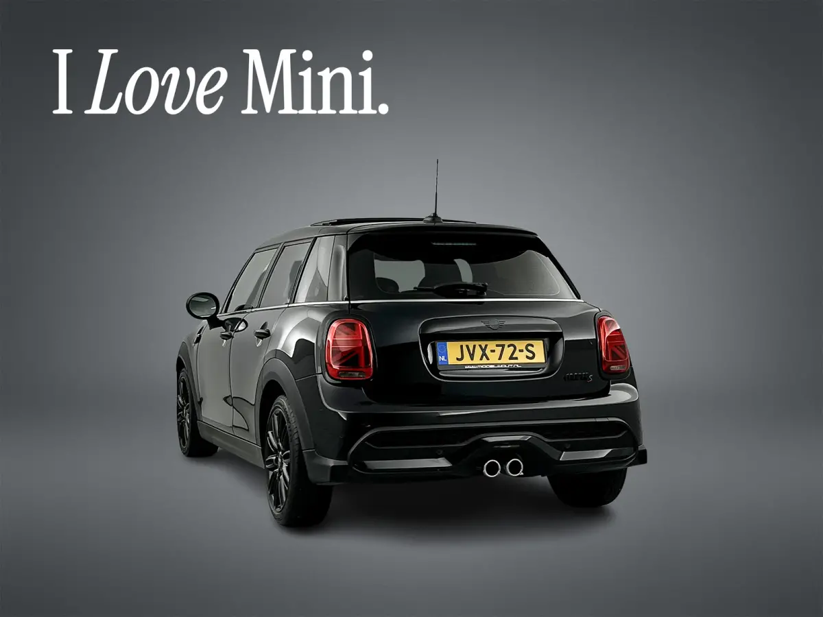 Mini 2.0 Aut. S Black-Edition Pano-dak/Leder-Sportstoel/17'LMV
