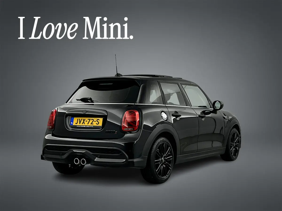Mini 2.0 Aut. S Black-Edition Pano-dak/Leder-Sportstoel/17'LMV
