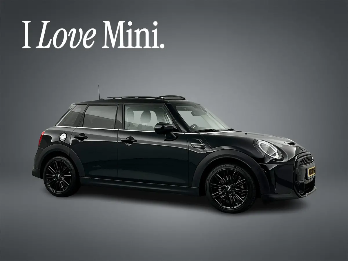 Mini 2.0 Aut. S Black-Edition Pano-dak/Leder-Sportstoel/17'LMV