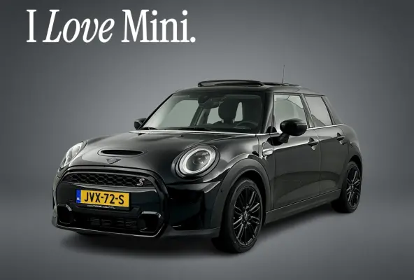 Mini 2.0 Aut. S Black-Edition Pano-dak/Leder-Sportstoel/17'LMV