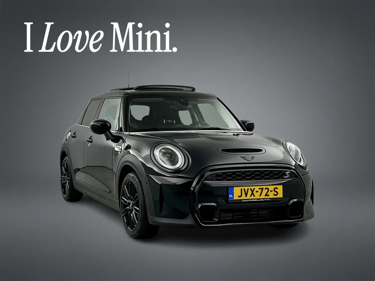 Mini 2.0 Aut. S Black-Edition Pano-dak/Leder-Sportstoel/17'LMV