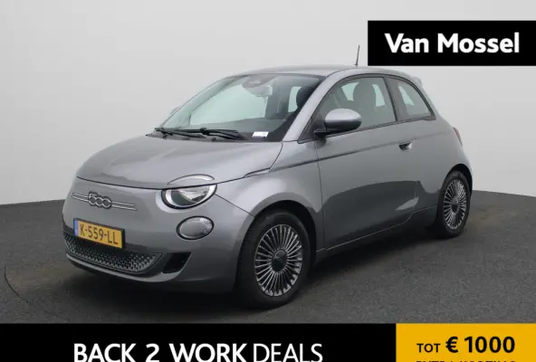 3+1 Passion 42 kWh Fiat 500 3+1 Passion | Cruise Control | Climate Control | Keyless | Apple Carplay/Android Auto |