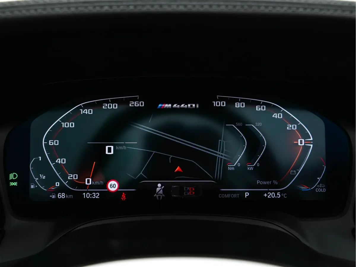 M440i xDrive High Executive (INCL-BTW) *LEATHER | LASER-LED | MEMORY-PACK | DIGI-COCKPIT | KEYLESS | HIFI-SOUND | SHIFTPADDLES | CAMERA | DAB | NAVI-FULLMAP | AMBIENTLIGHT | HEAD-UP | TOWBAR