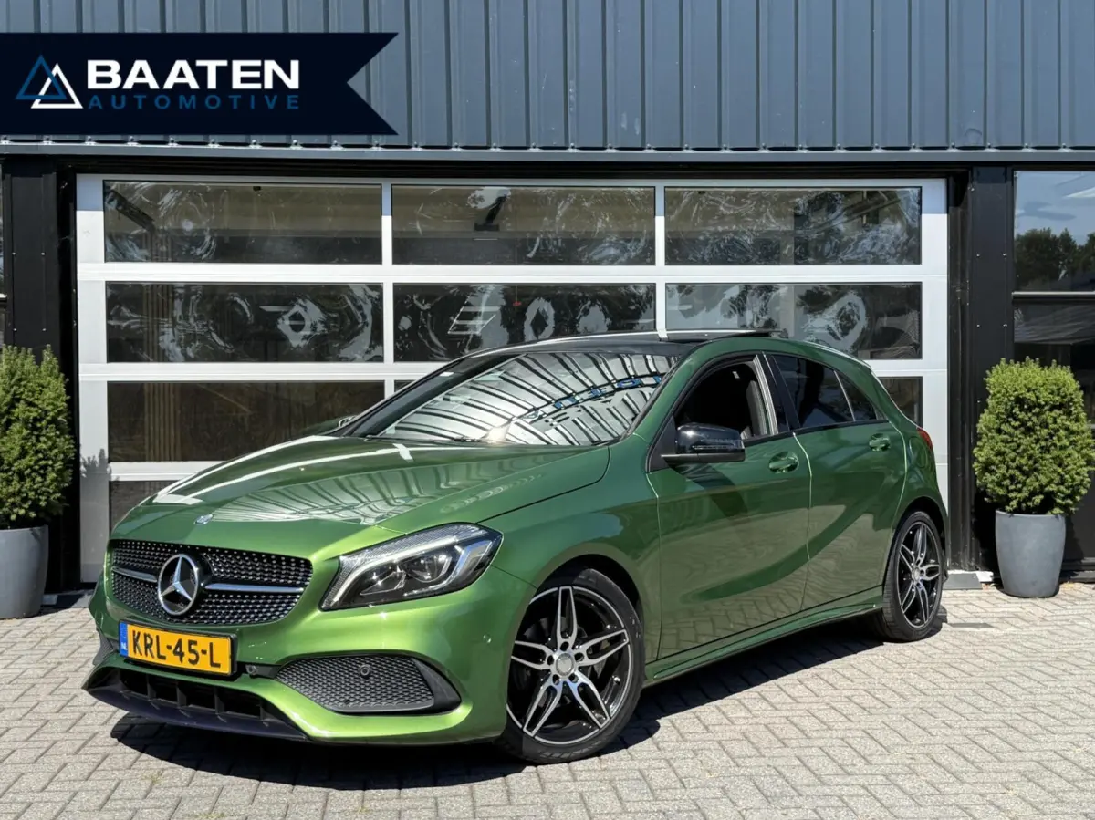 180 AMG Line *Elbaitgreen* 1e eig |Pano|Camera|Dodehoek|Trekhaak