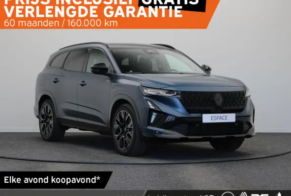 E-Tech full hybrid 200pk esprit Alpine 5p. | Vijf jaar garantie | 4Control | Elek. bedienbare achterklep | Gelamineerde zijramen |