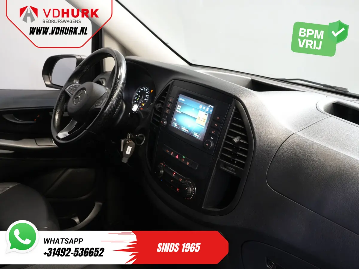 116 CDI Aut. L2 LED/ Standkachel/ Stoelverw./ Carplay/ Camera/ Cruise/ Trekhaak/ Airco