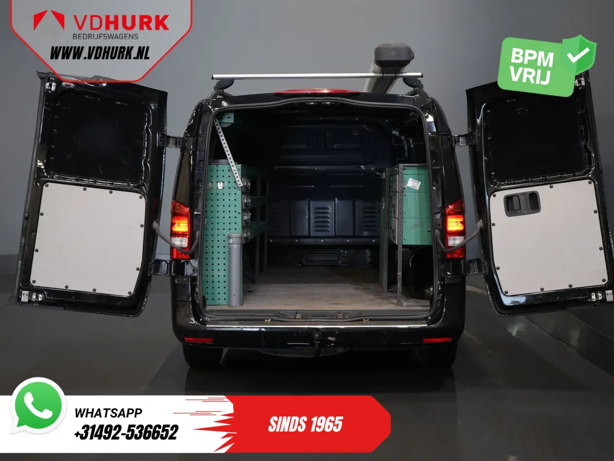 116 CDI Aut. L2 LED/ Standkachel/ Stoelverw./ Carplay/ Camera/ Cruise/ Trekhaak/ Airco