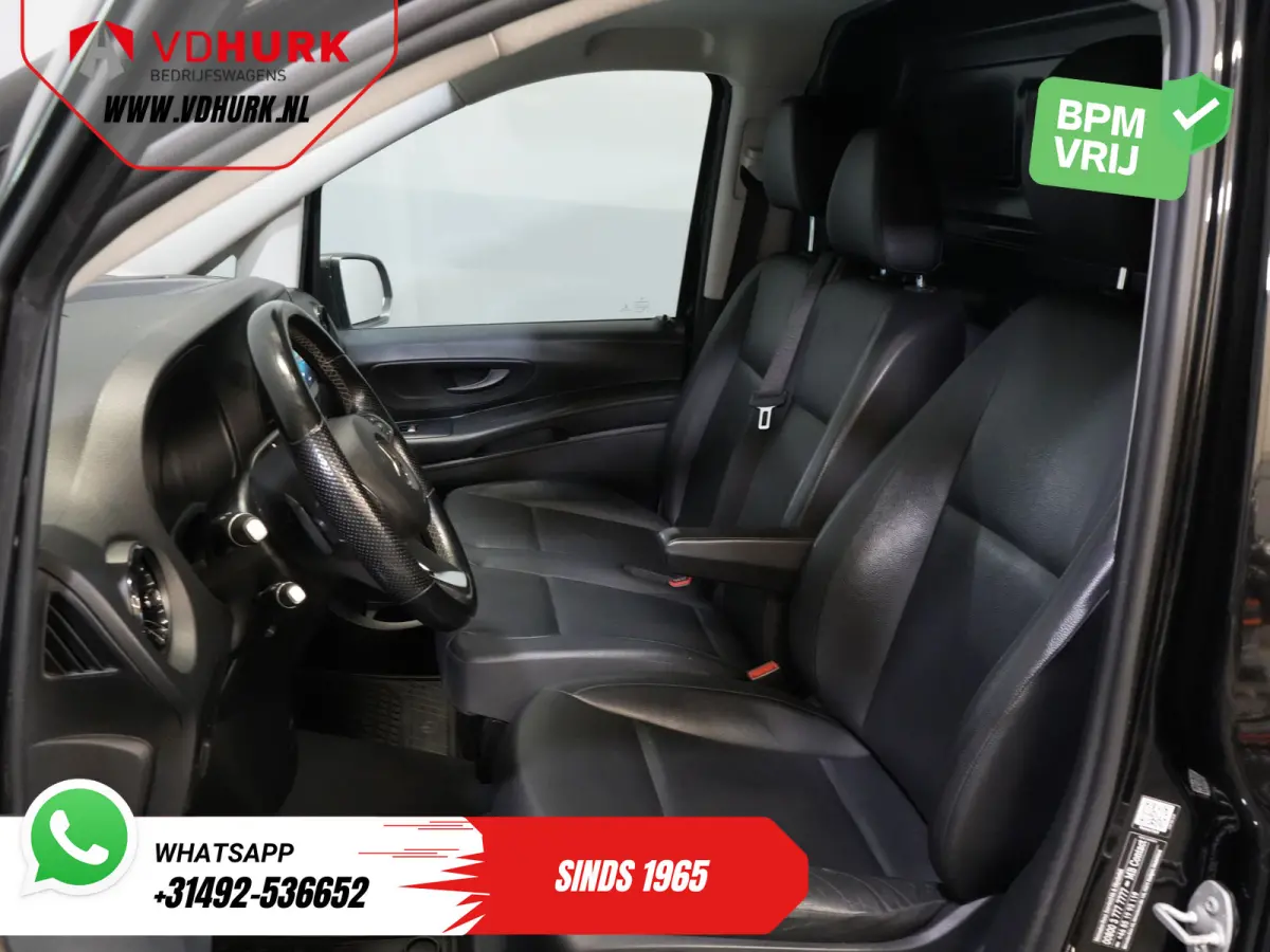 116 CDI Aut. L2 LED/ Standkachel/ Stoelverw./ Carplay/ Camera/ Cruise/ Trekhaak/ Airco