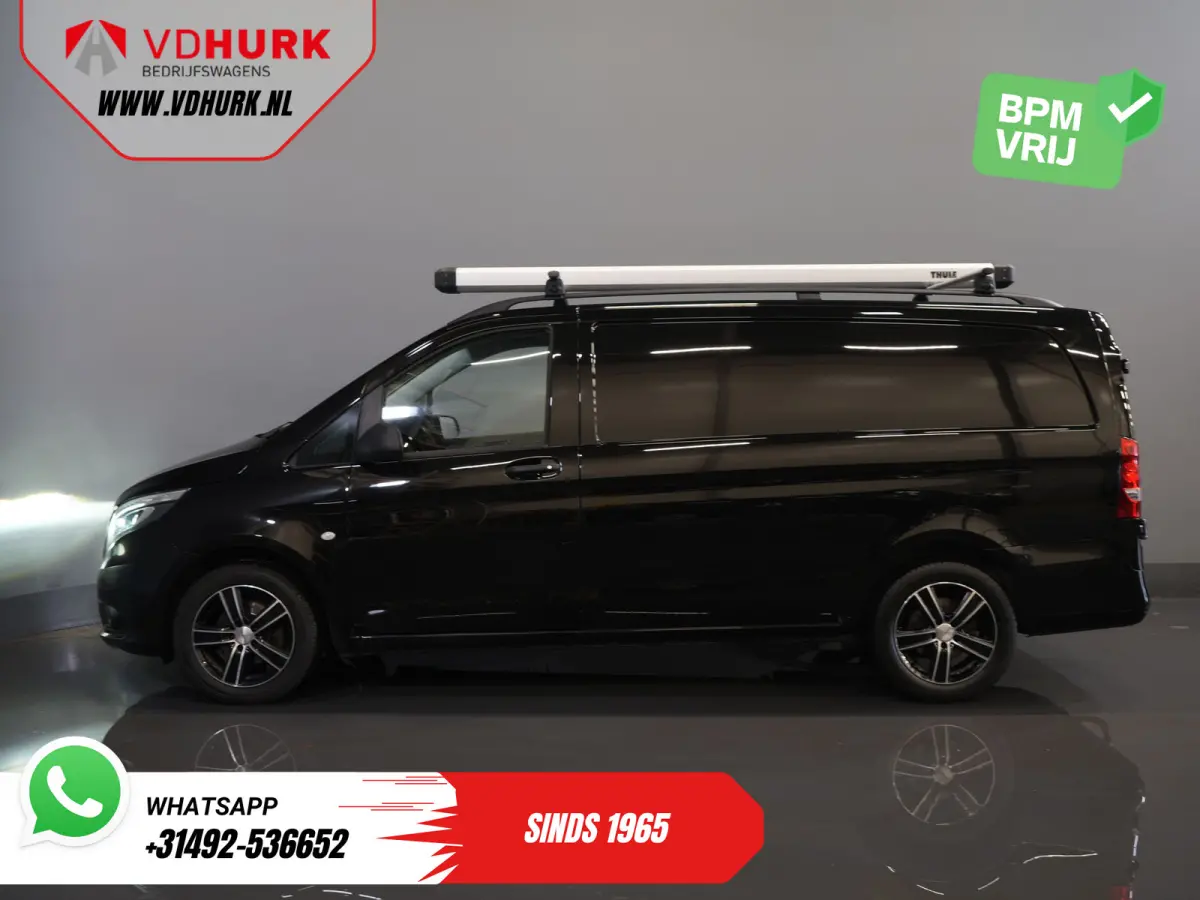 116 CDI Aut. L2 LED/ Standkachel/ Stoelverw./ Carplay/ Camera/ Cruise/ Trekhaak/ Airco