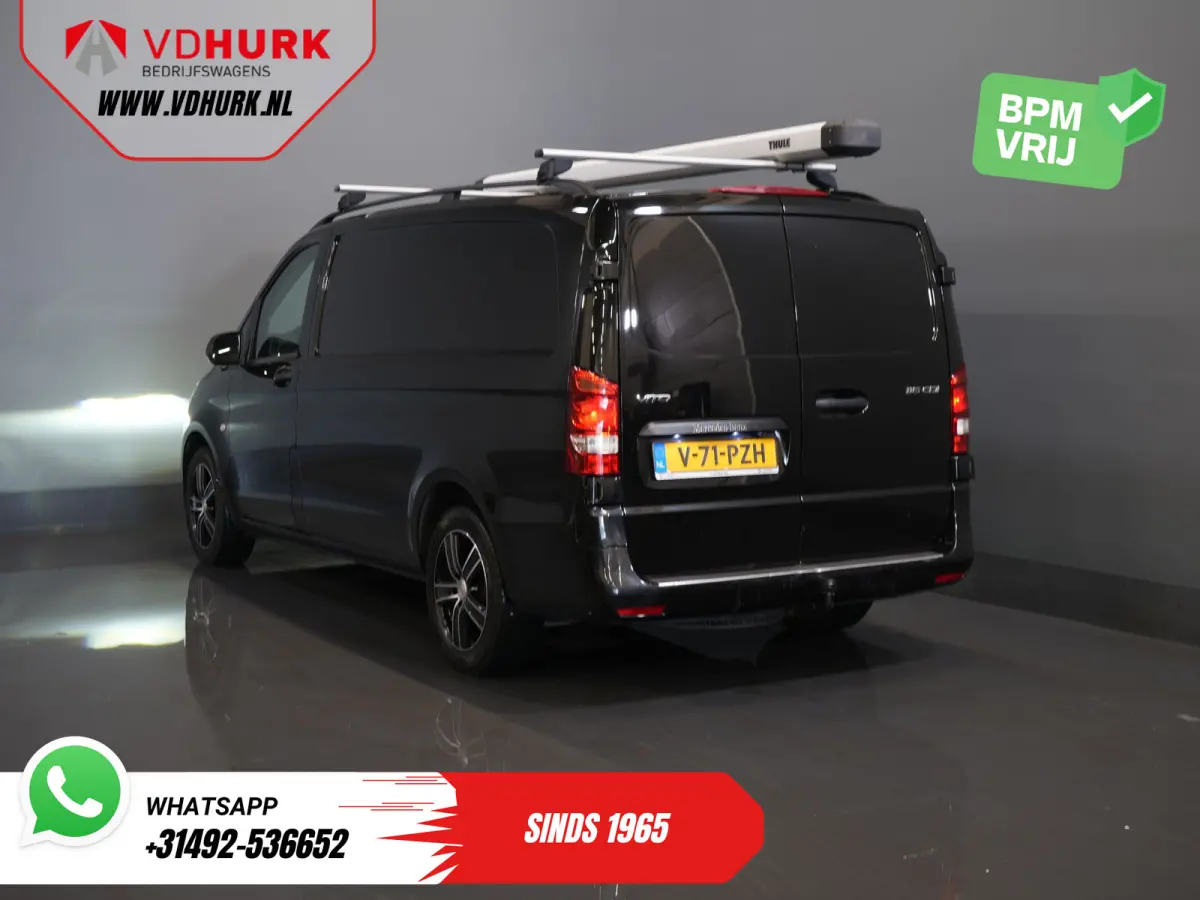 116 CDI Aut. L2 LED/ Standkachel/ Stoelverw./ Carplay/ Camera/ Cruise/ Trekhaak/ Airco