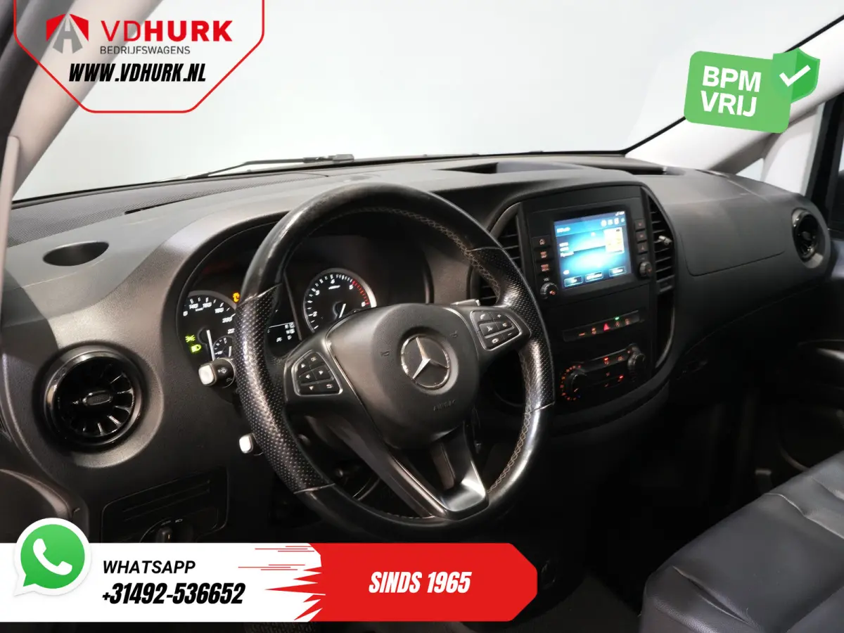116 CDI Aut. L2 LED/ Standkachel/ Stoelverw./ Carplay/ Camera/ Cruise/ Trekhaak/ Airco