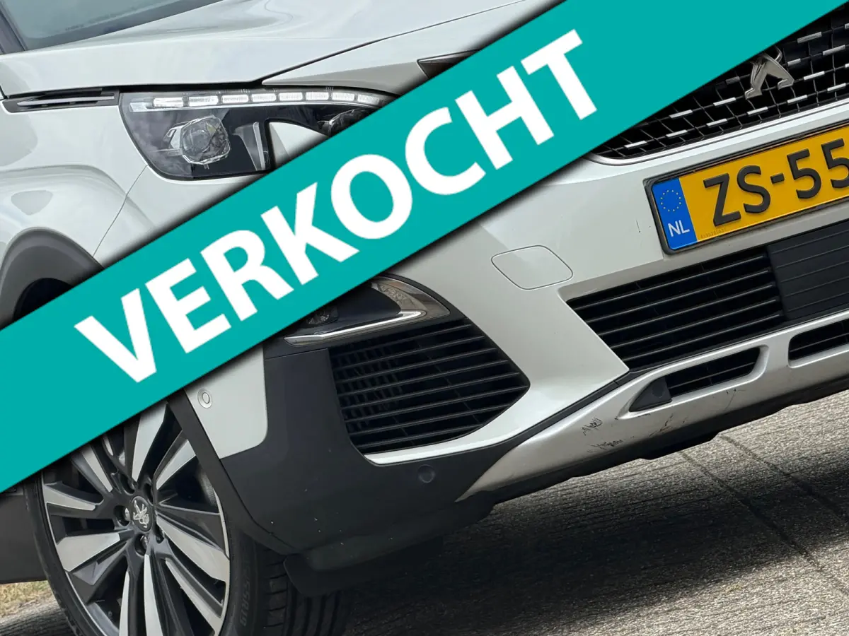 1.2 PureTech 130pk GT-Line - Blanc Nacré - Leder/Panorama schuifdak/7 pers - Topstaat