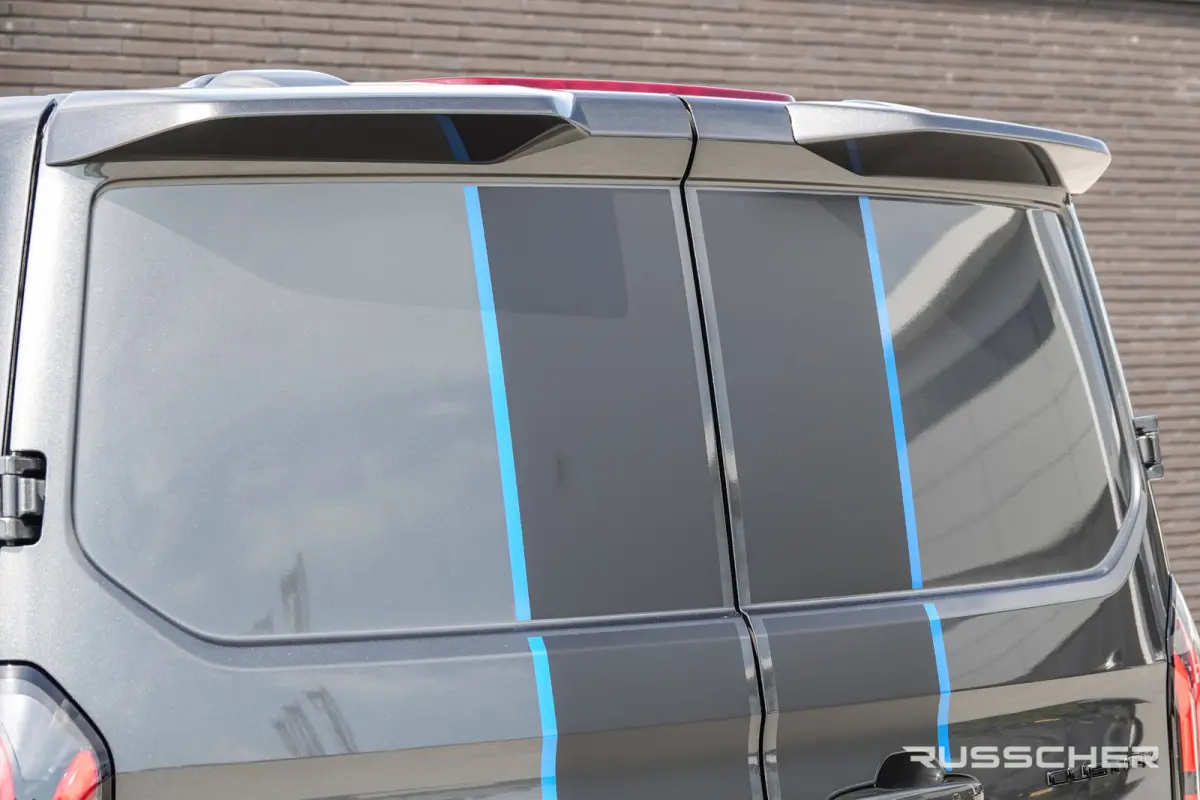 E-Transit L2H1 218Pk Aut. | | Nieuwe 71kWh Accu | 5-Persoons | Elektrisch | Sport 320 | 360° Camera | 19''