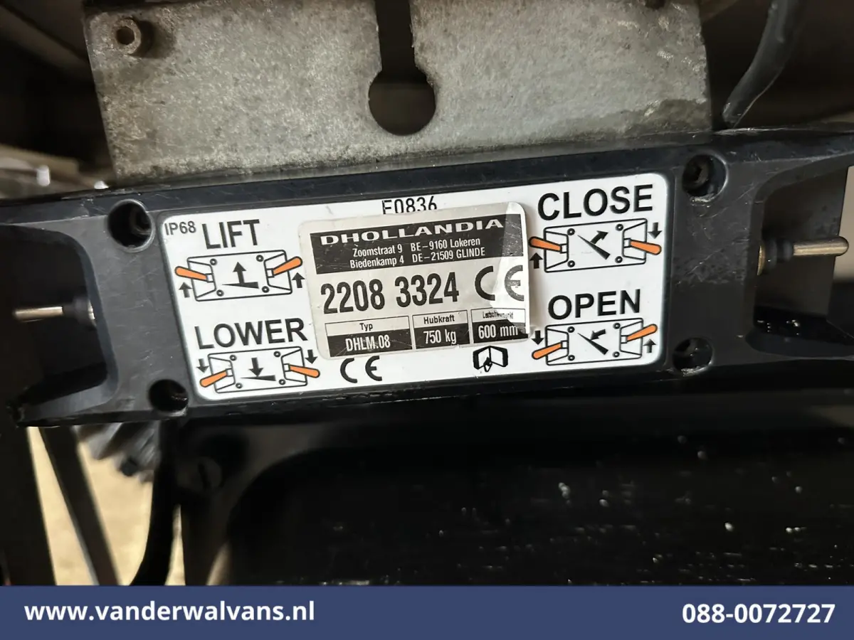 2.0 TDCI 161pk Bakwagen Laadklep Euro6 Airco | Cruisecontrol | Verwarmde voorruit Bijrijdersbank, 1040kg laadvermogen, zijdeur mogelijk 1750 ex btw meerprijs