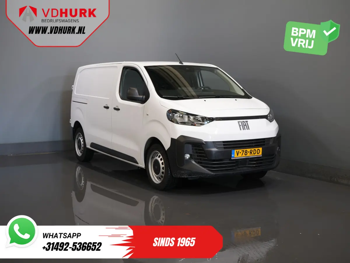 Fiat Scudo 2.0 HDI 145 pk Aut. L2 Virtual Cockpit/ Carplay/ Navi/ Camera/ PDC/ Cruise/ Airco