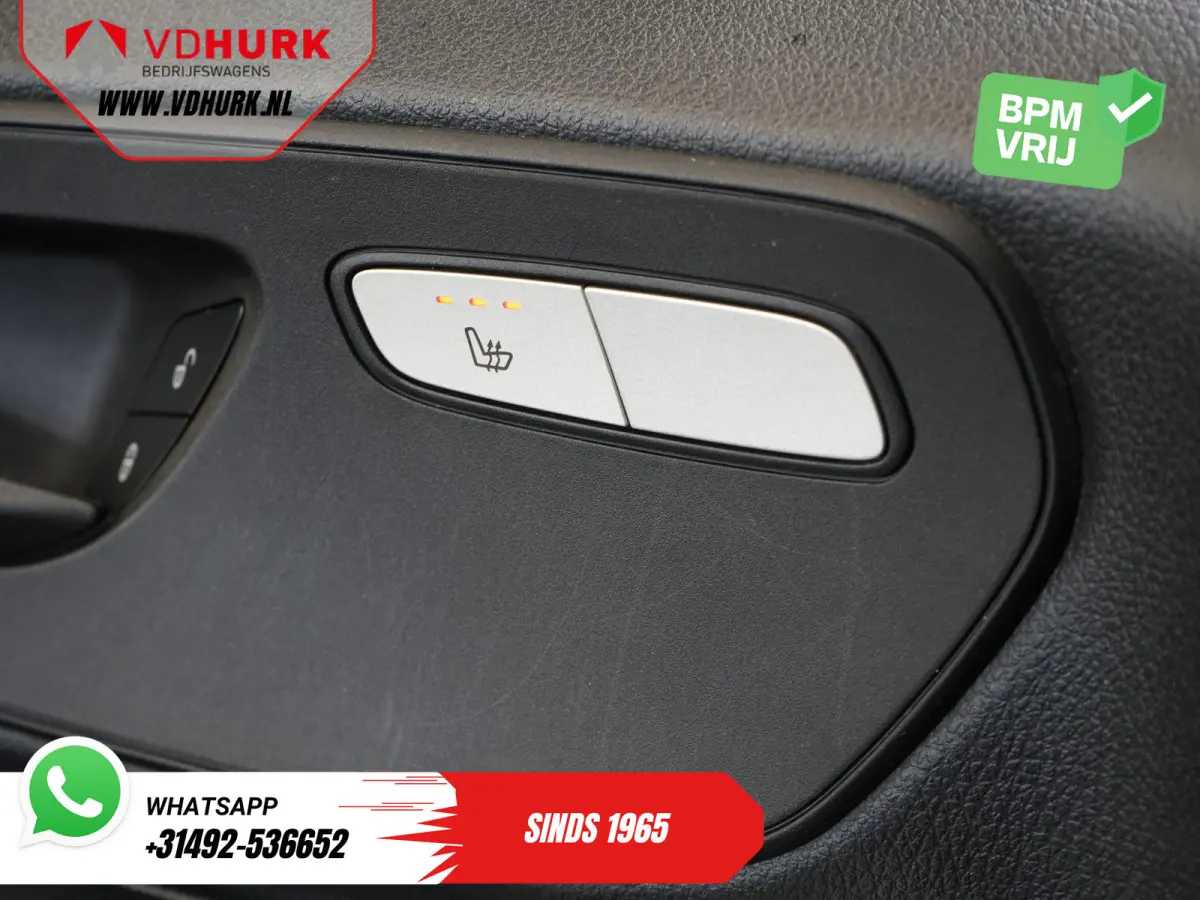 116 CDI Aut. L3 XL 270Gr.deuren/ Stoelverw./ Carplay/ Navi/ Camera/ PDC/ Cruise/ Airco