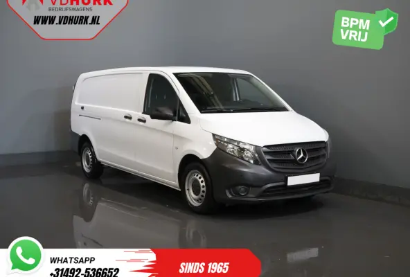 116 CDI Aut. L3 XL 270Gr.deuren/ Stoelverw./ Carplay/ Navi/ Camera/ PDC/ Cruise/ Airco