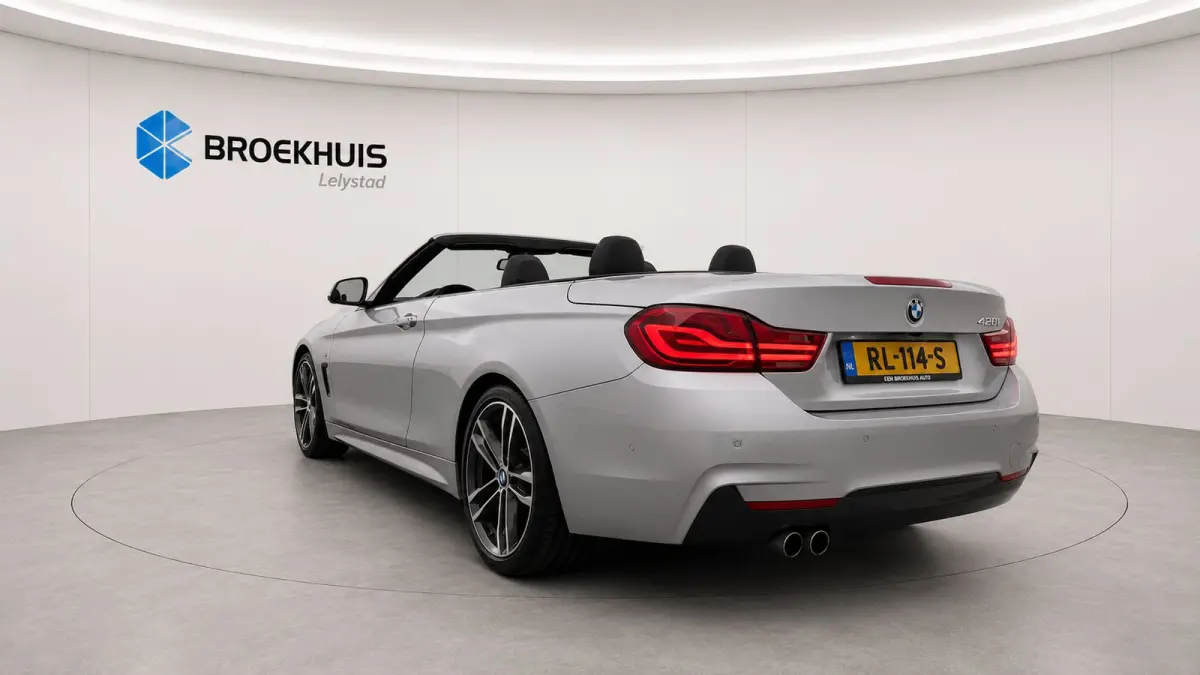 420i 183PK HIGH EXECUTIVE M-SPORT AUTOMAAT / NAVI / LEDER / FULL-LED / CLIMA / 19" LMV / KEYLESS / ORG. NL. / MEMORY SEATS / NEKVERWARMING / WINTERPAKKET / UNIEK !!