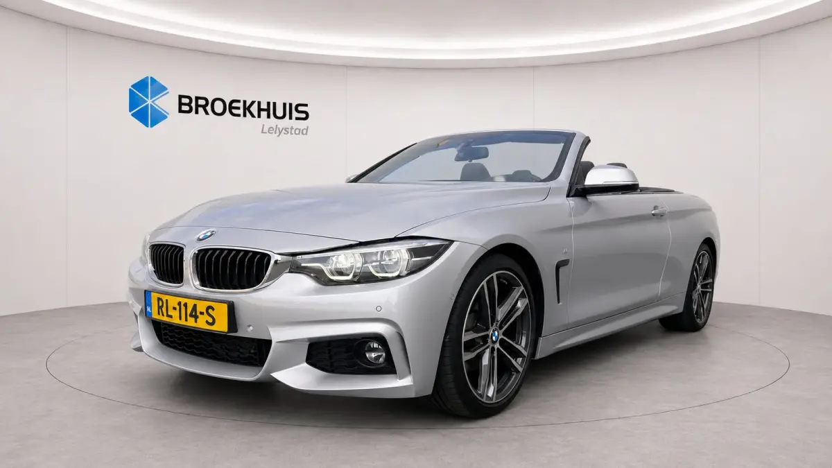 420i 183PK HIGH EXECUTIVE M-SPORT AUTOMAAT / NAVI / LEDER / FULL-LED / CLIMA / 19" LMV / KEYLESS / ORG. NL. / MEMORY SEATS / NEKVERWARMING / WINTERPAKKET / UNIEK !!