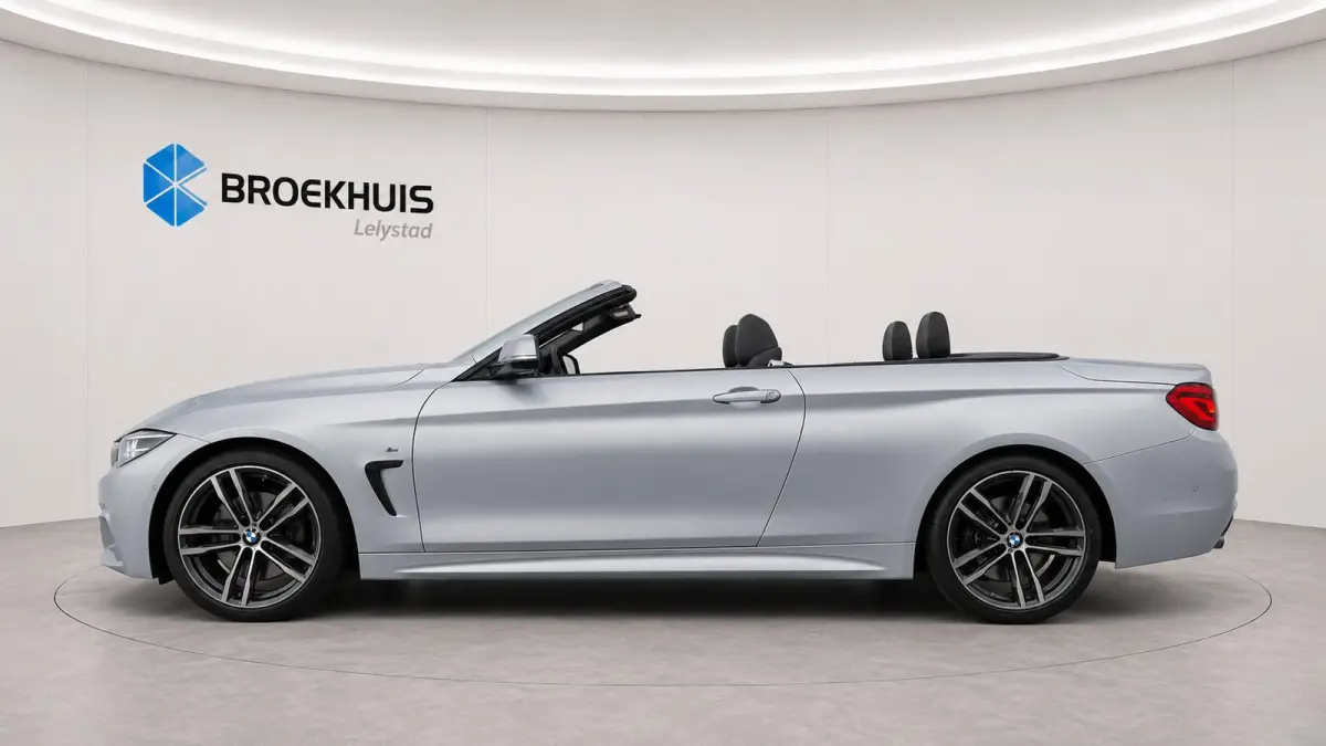 420i 183PK HIGH EXECUTIVE M-SPORT AUTOMAAT / NAVI / LEDER / FULL-LED / CLIMA / 19" LMV / KEYLESS / ORG. NL. / MEMORY SEATS / NEKVERWARMING / WINTERPAKKET / UNIEK !!