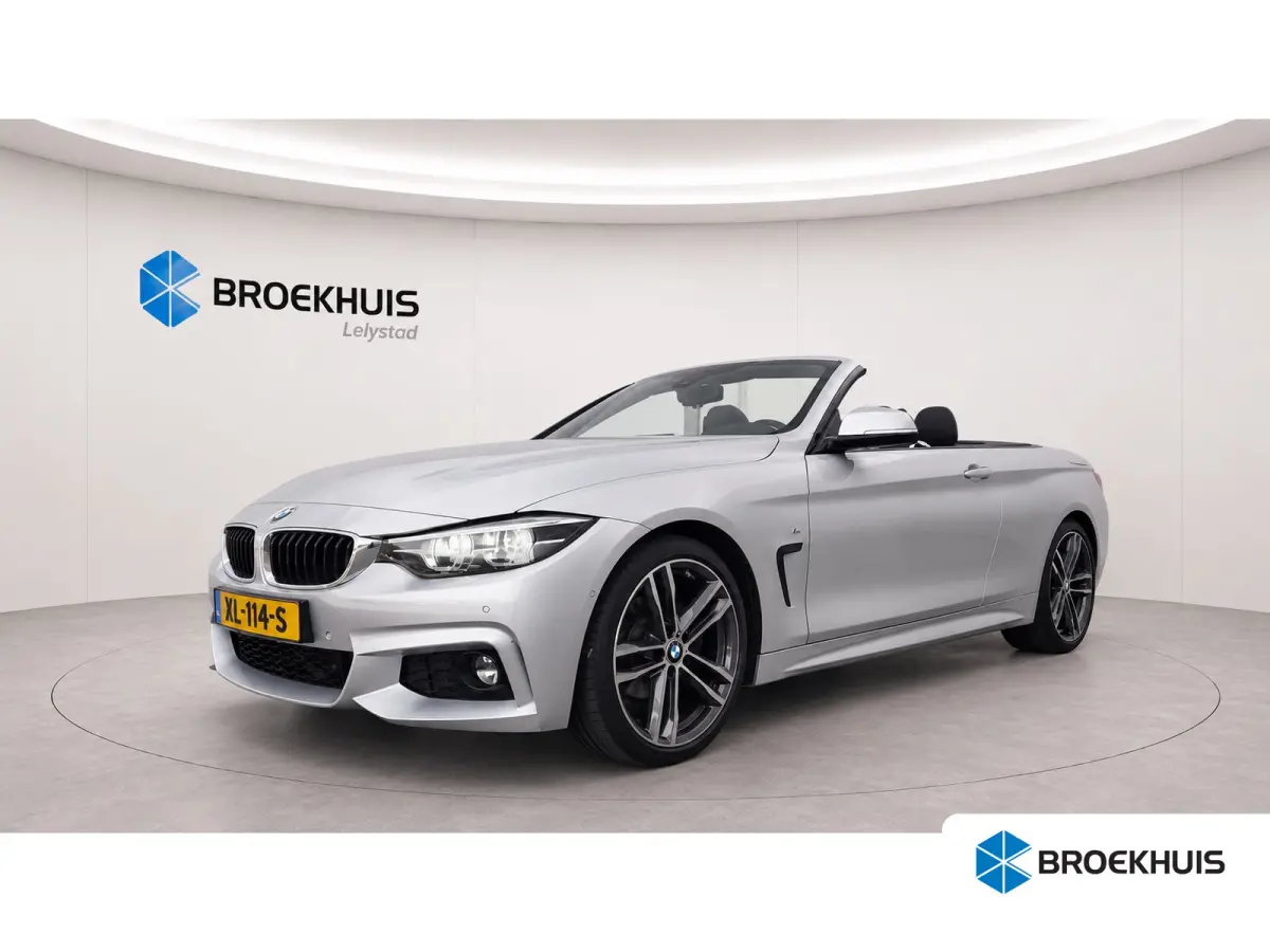 420i 183PK HIGH EXECUTIVE M-SPORT AUTOMAAT / NAVI / LEDER / FULL-LED / CLIMA / 19" LMV / KEYLESS / ORG. NL. / MEMORY SEATS / NEKVERWARMING / WINTERPAKKET / UNIEK !!