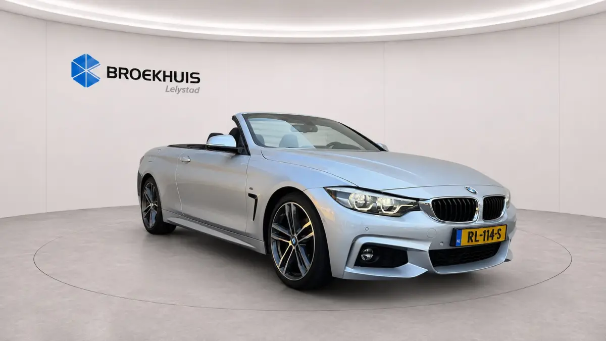 420i 183PK HIGH EXECUTIVE M-SPORT AUTOMAAT / NAVI / LEDER / FULL-LED / CLIMA / 19" LMV / KEYLESS / ORG. NL. / MEMORY SEATS / NEKVERWARMING / WINTERPAKKET / UNIEK !!