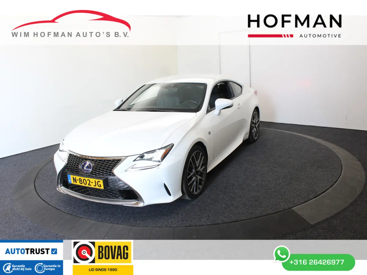 300h F SPORT 10 jaar Lexus garantie | Dodehoek | Keyless | Stoel vent.